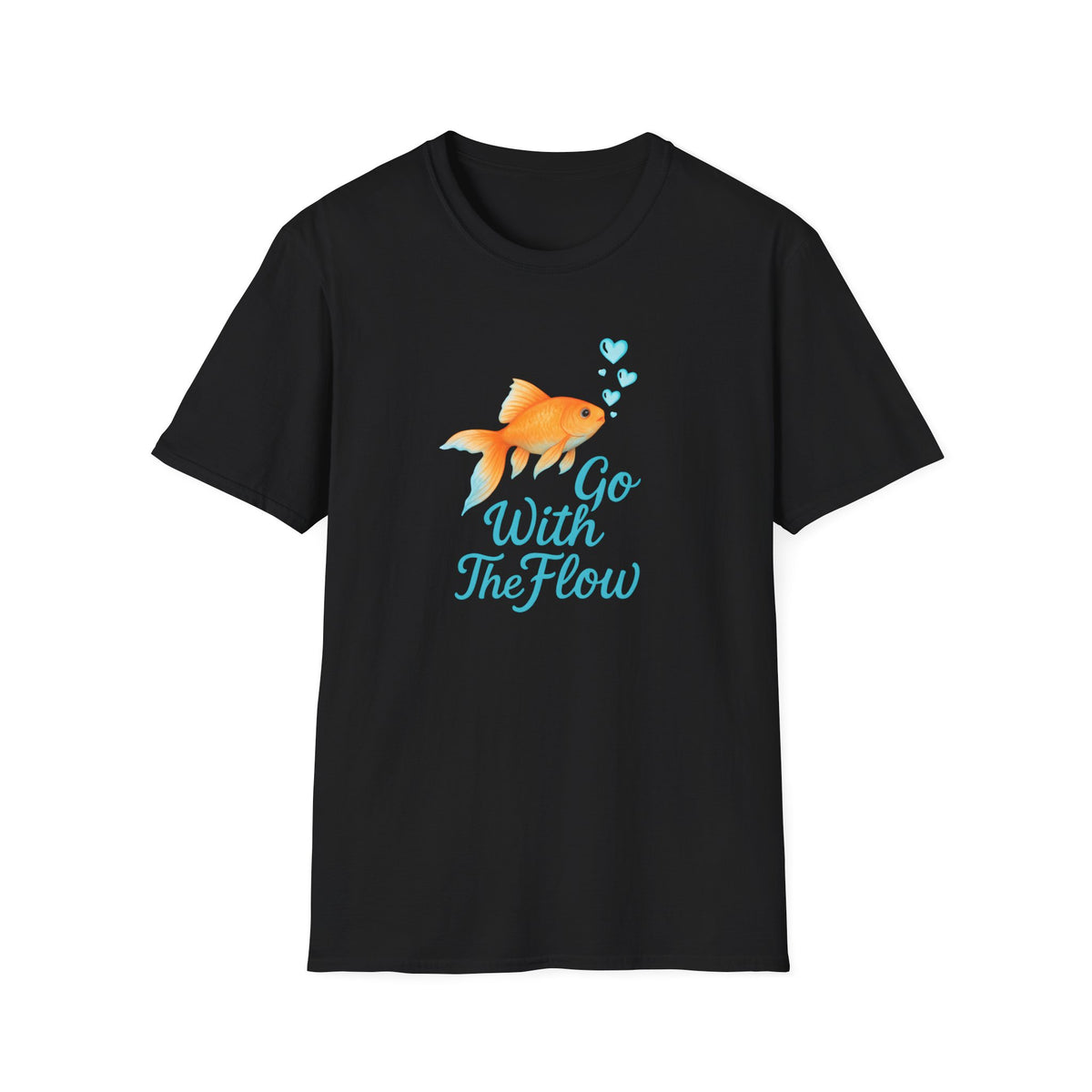 Go With The Flow –  Supersoft Unisex T-Shirt