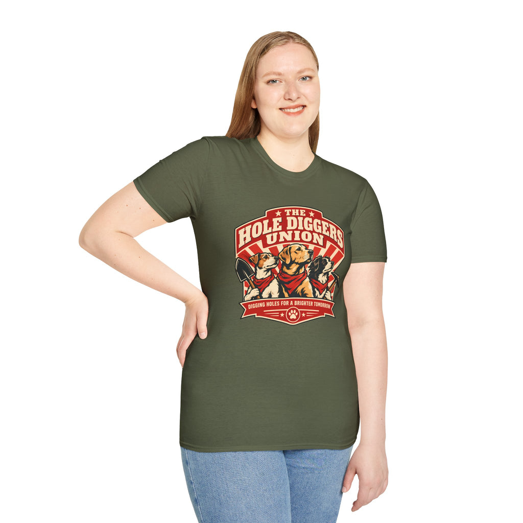 The Hole Diggers Union - Supersoft Unisex T-shirt