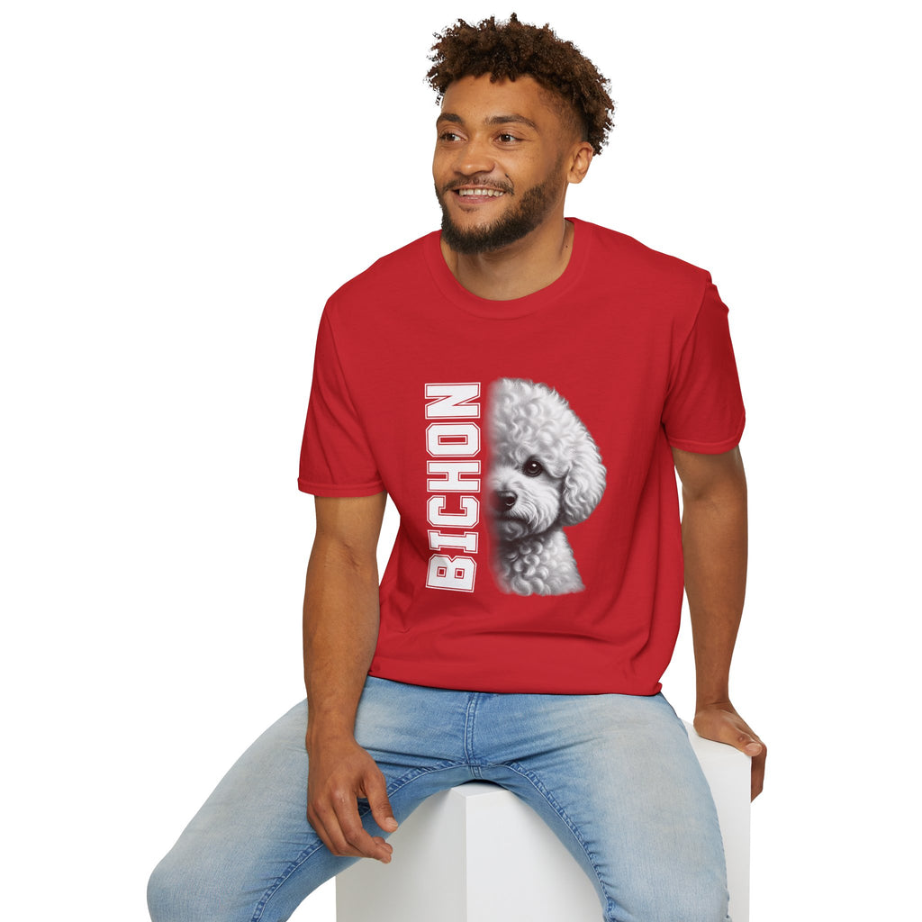 Bichon Frise On Duty - Supersoft Unisex T-shirt