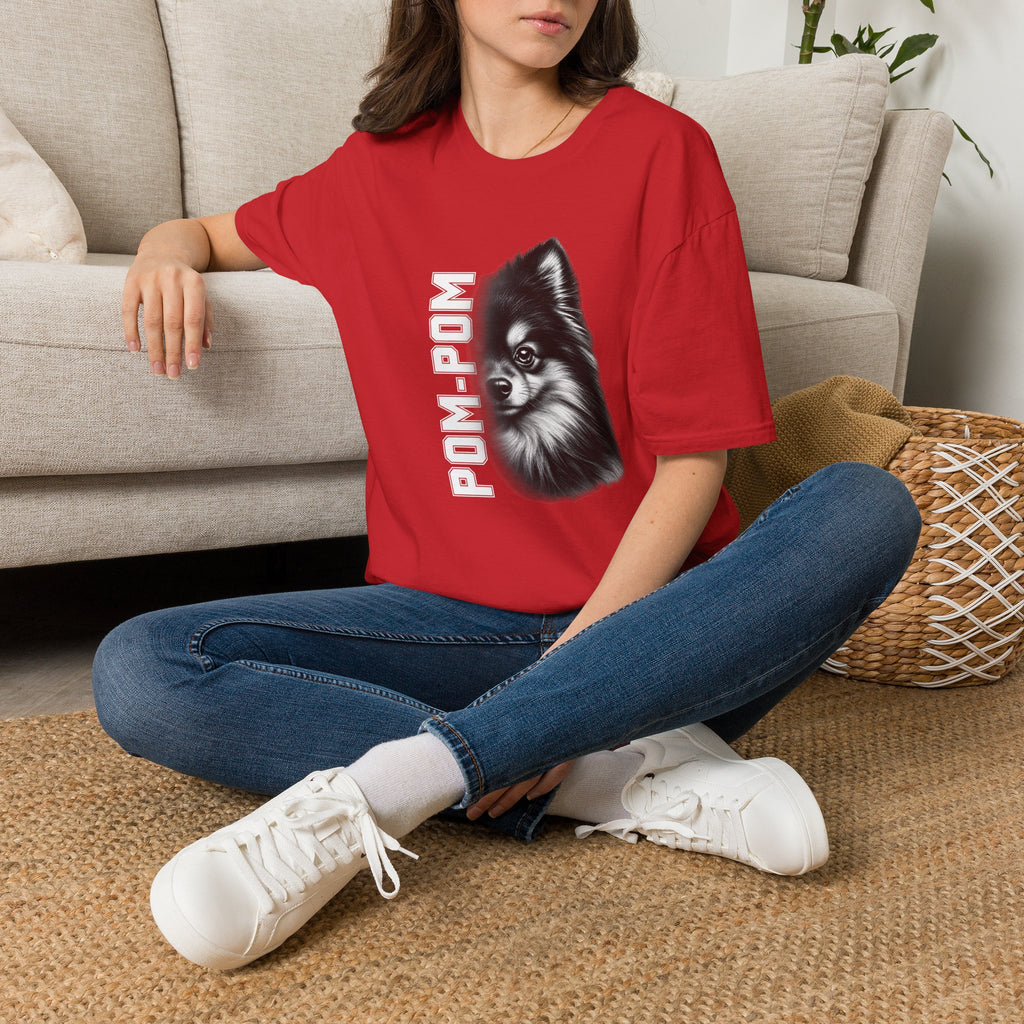 Pomeranian On Duty - Supersoft Unisex T-shirt