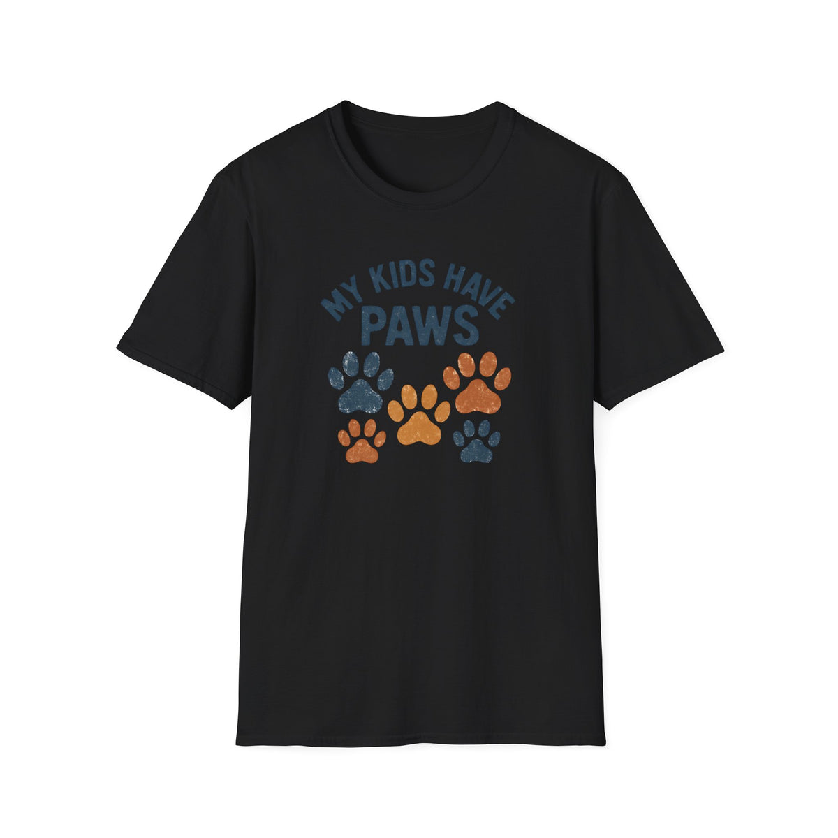 My Kids Have Paws –  Supersoft Unisex T-Shirt