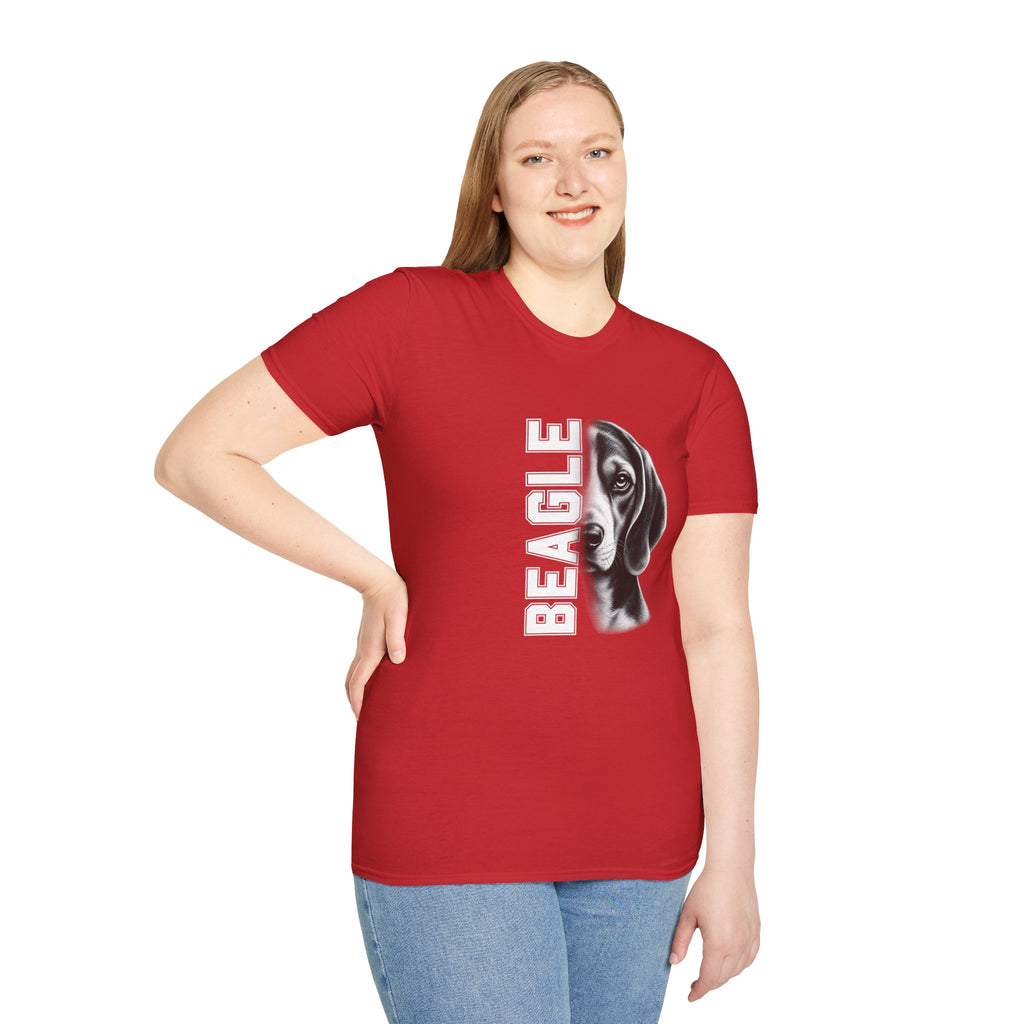 Beagle On Duty - Supersoft Unisex T-shirt