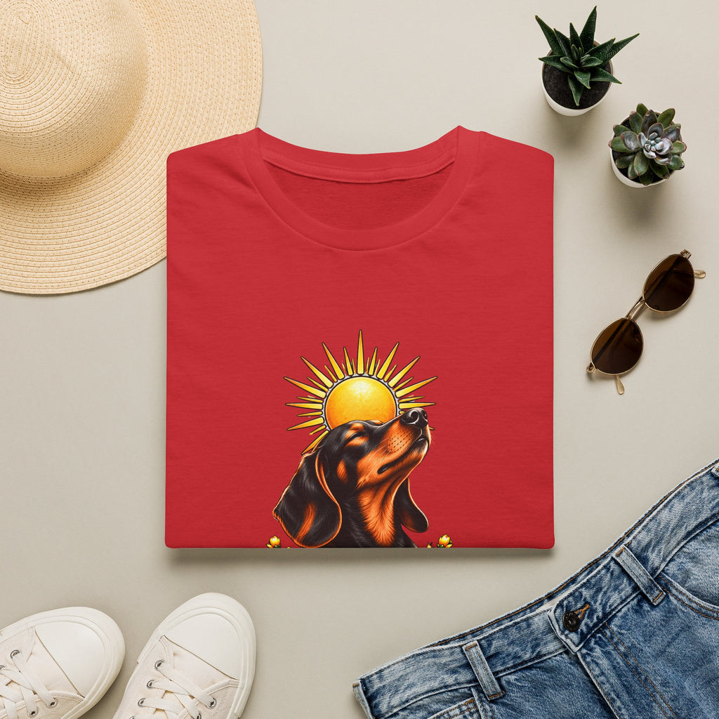 A Light in the Dark days - Dachshund - Supersoft Unisex T-shirt