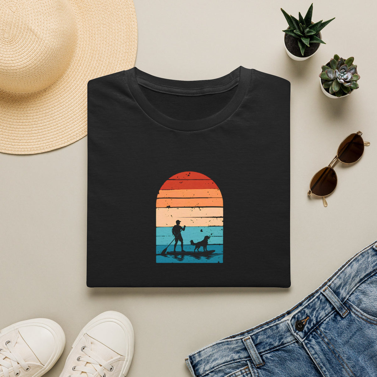 Paddle More, Worry Less...Bring the Dog –  Supersoft Unisex T-Shirt