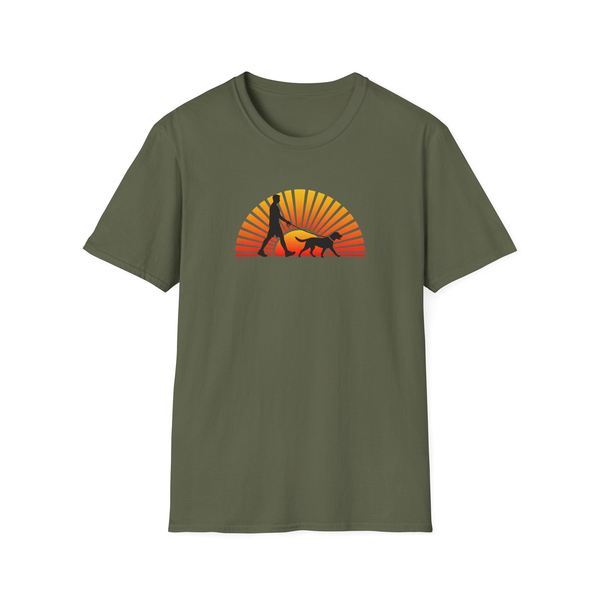 Walkies...Powered by the Dog –  Supersoft Unisex T-Shirt