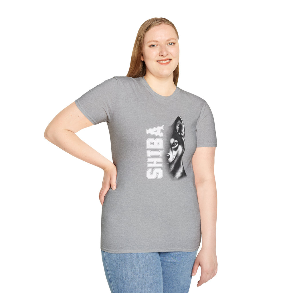 Shiba Inu On Duty - Supersoft Unisex T-shirt