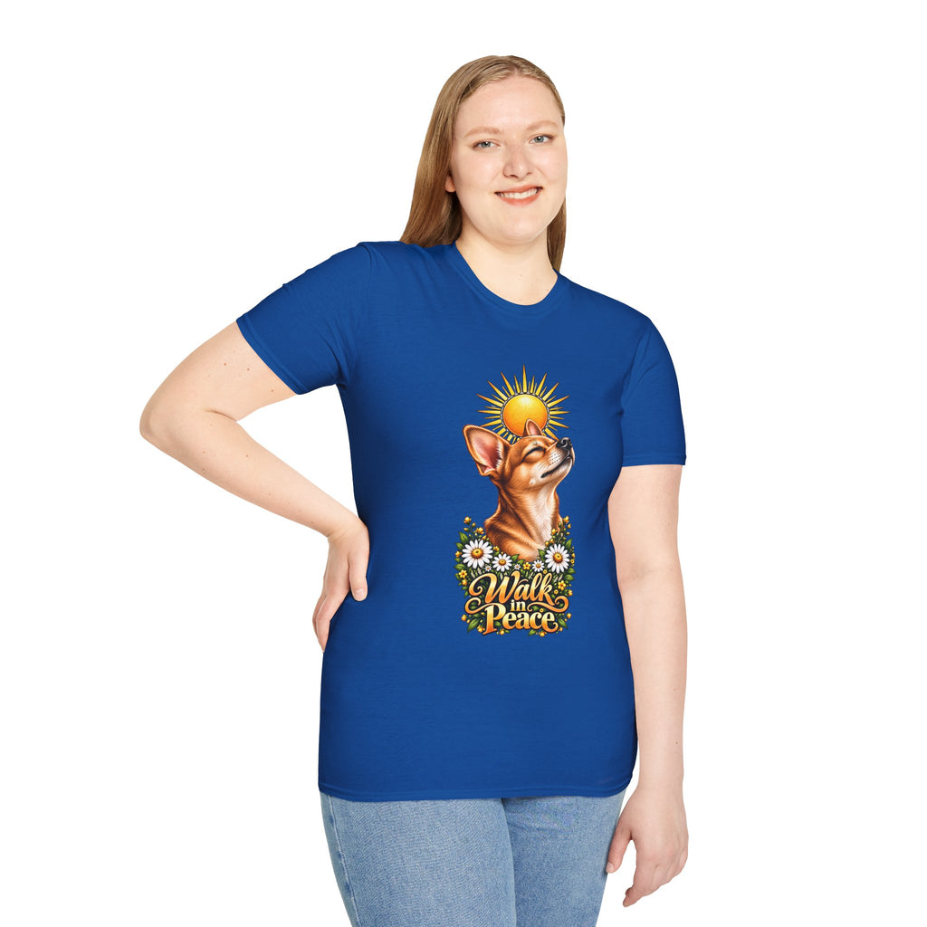 Walk in Peace - Chihuahua - Supersoft Unisex T-shirt