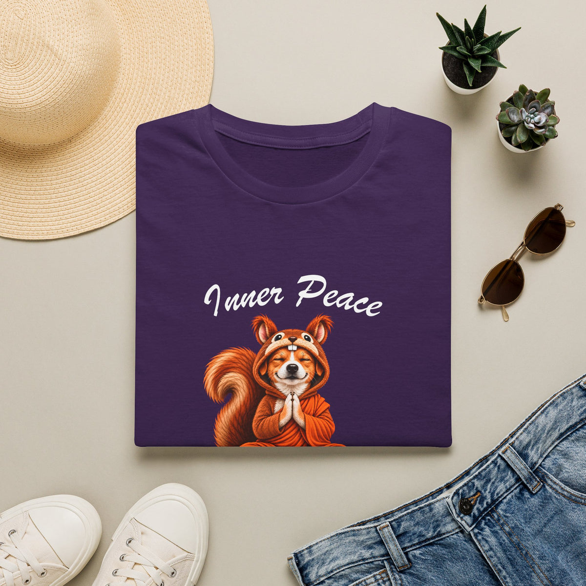Good Boy's Guide to Enlightenment – Inner Peace, Outer Chaos –  Supersoft Unisex T-Shirt