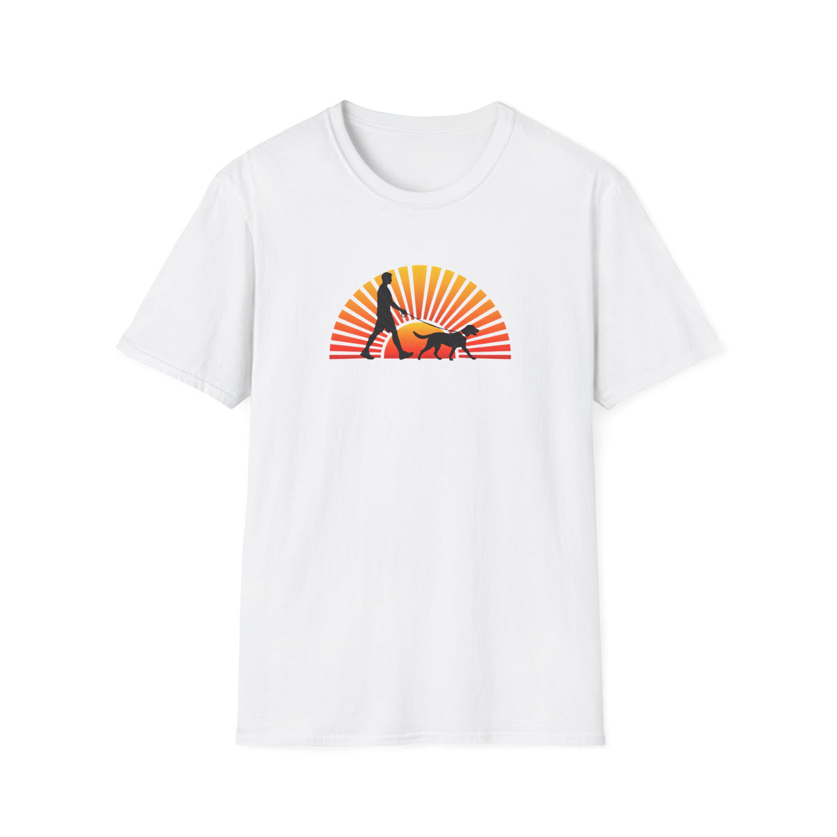 Walkies...Powered by the Dog –  Supersoft Unisex T-Shirt
