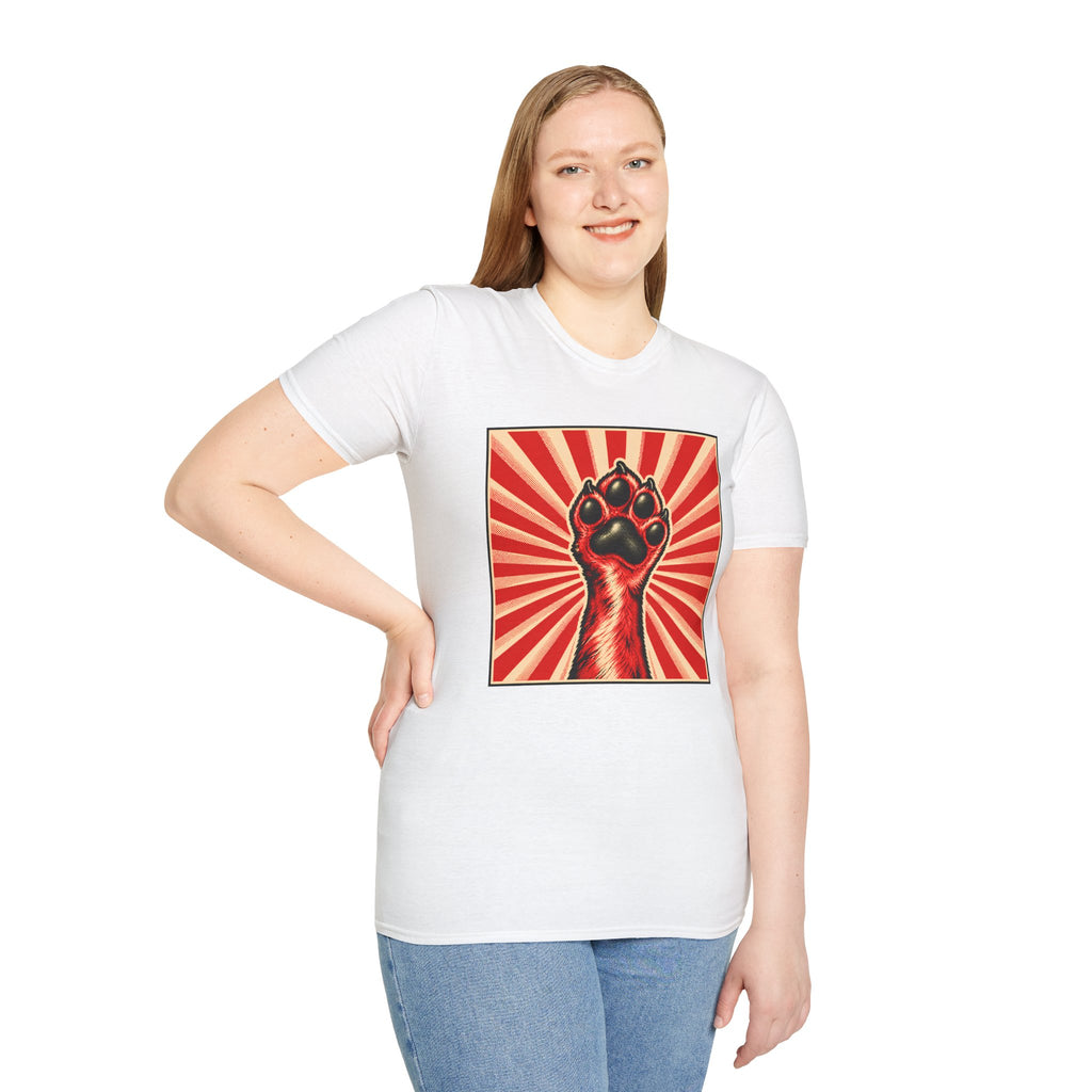 Power to the Paws! – The Canine Revolution - Supersoft Unisex T-shirt