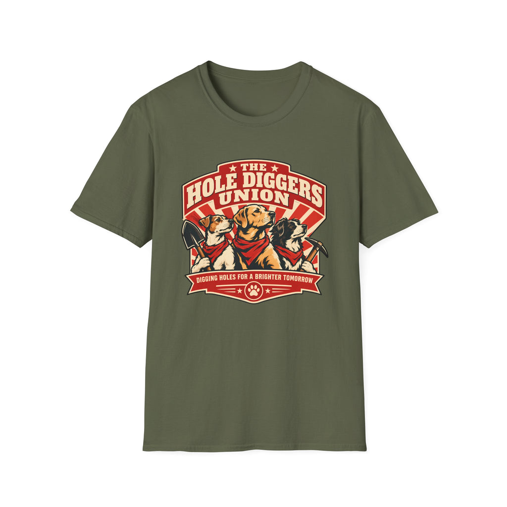 The Hole Diggers Union - Supersoft Unisex T-shirt