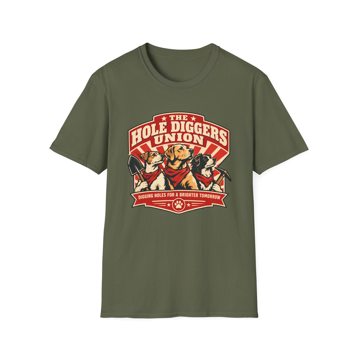 The Hole Diggers Union - Supersoft Unisex T-shirt