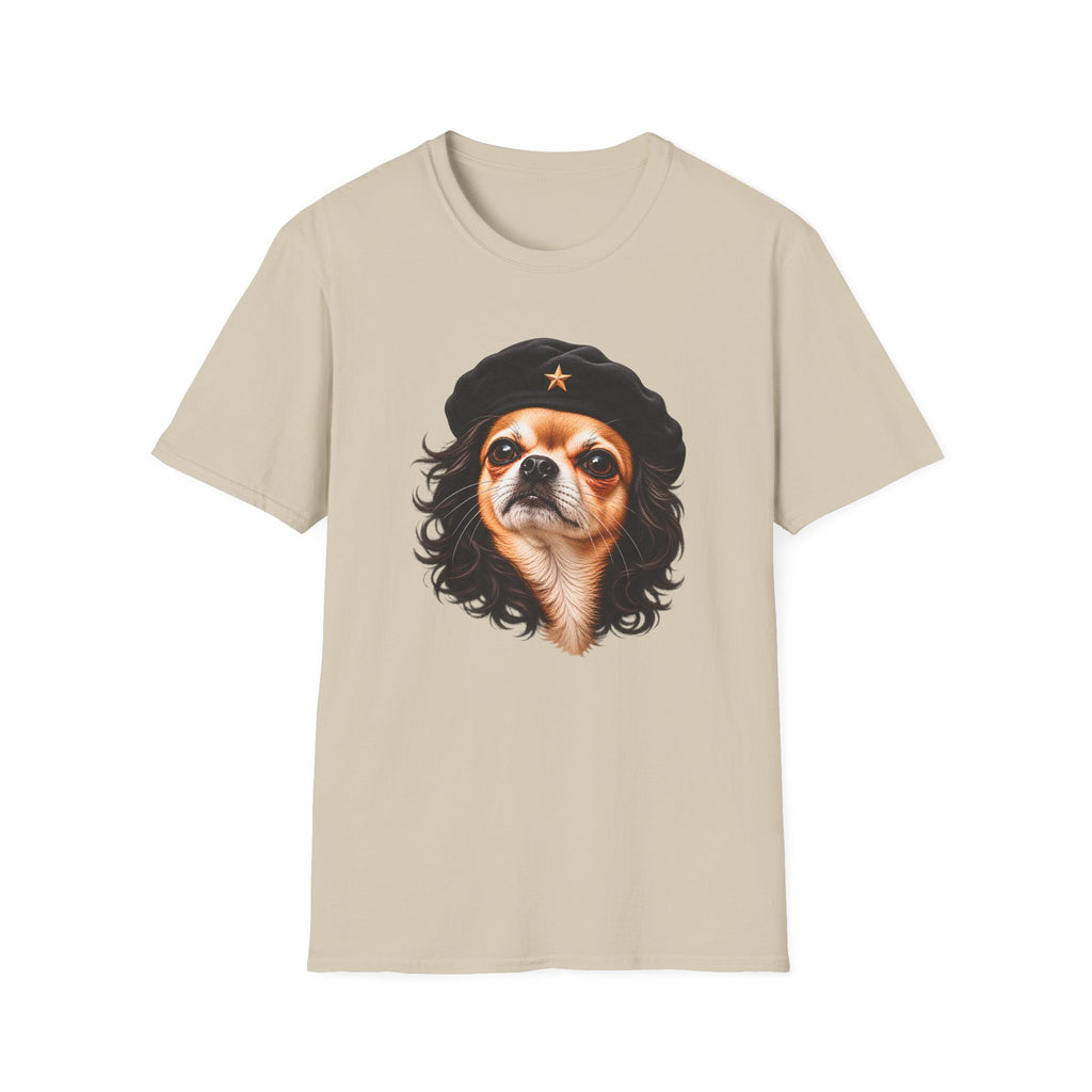Chih Guevara – Small Dog, Big Revolution! - Supersoft Unisex T-shirt