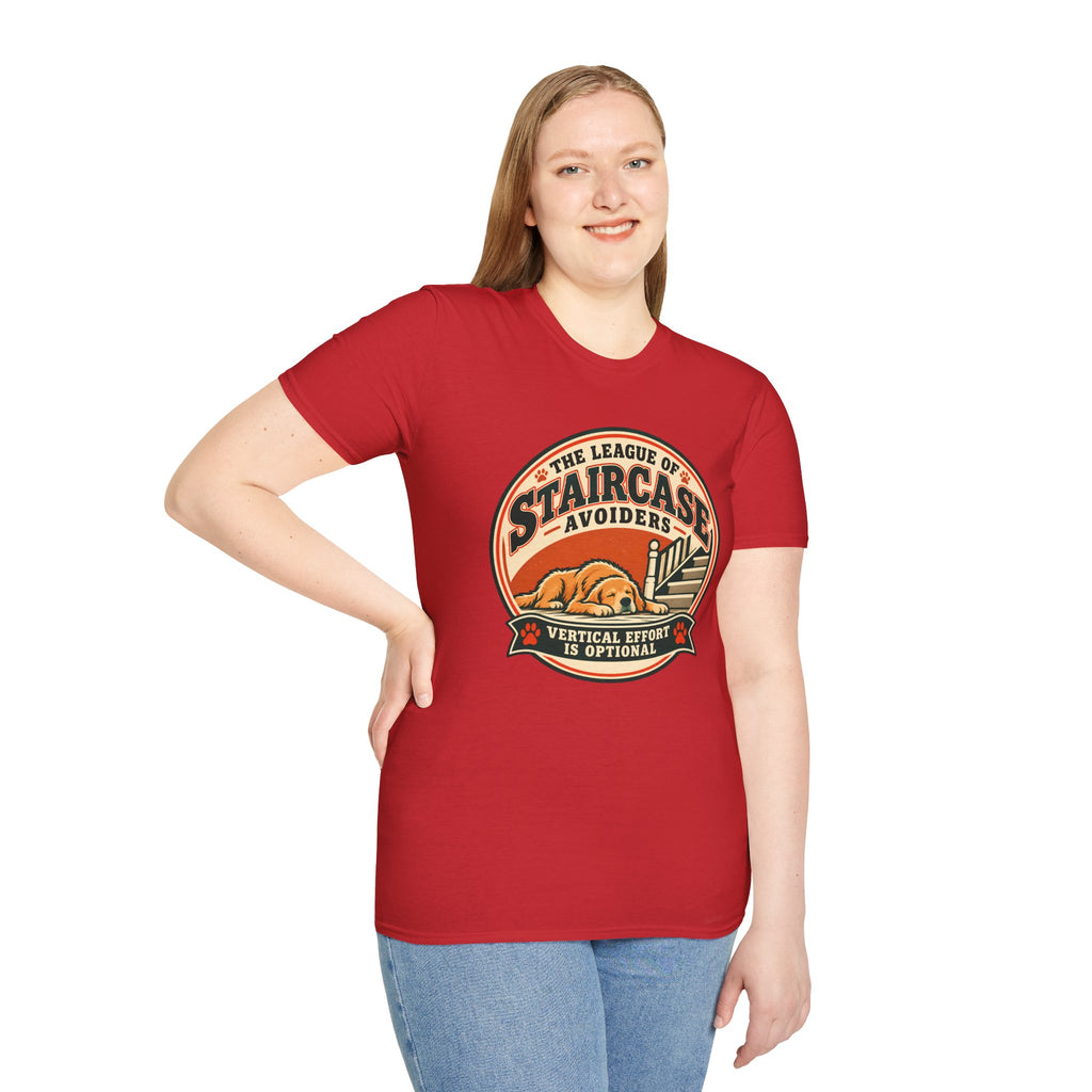The League of Staircase Avoiders - Supersoft Unisex T-shirt