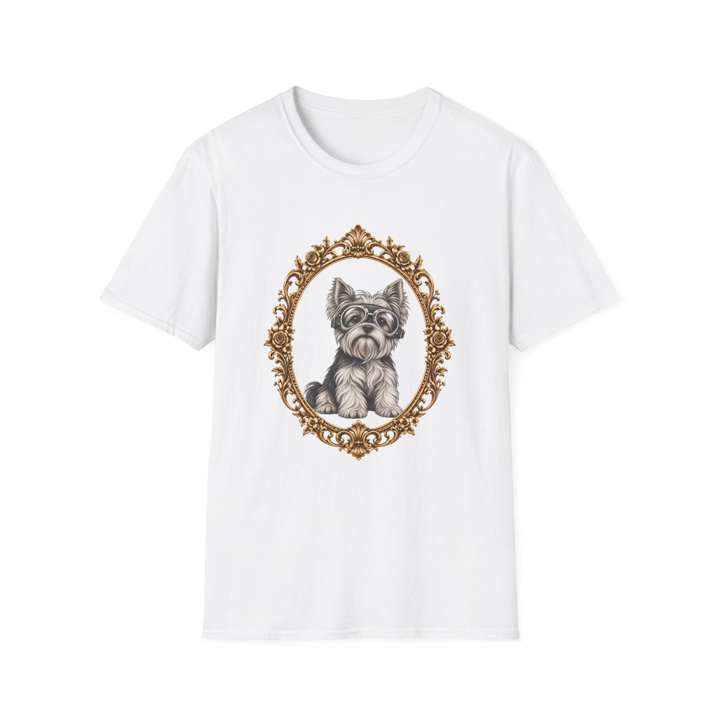 The Flying Yorkie – Yorkshire Terrier - Supersoft Unisex T-shirt