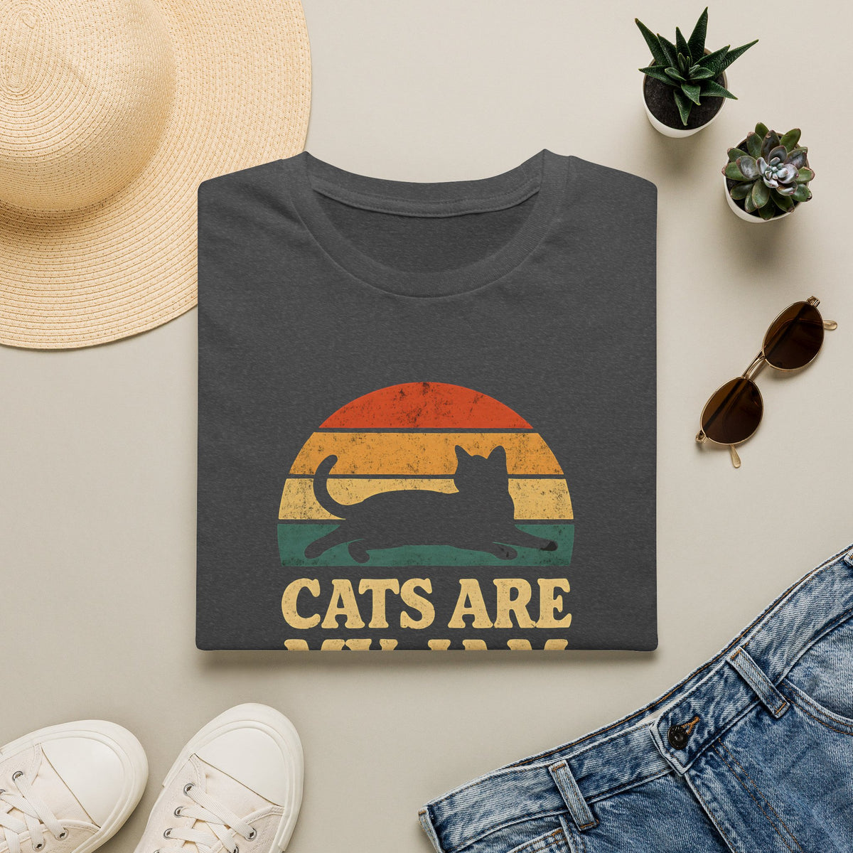 Cats Are My Jam –  Supersoft Unisex T-Shirt