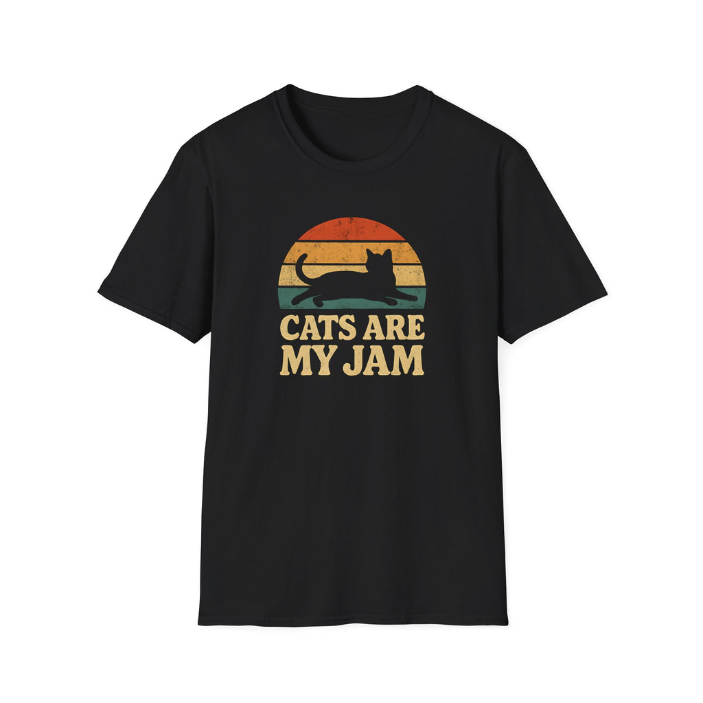 Cats Are My Jam –  Supersoft Unisex T-Shirt