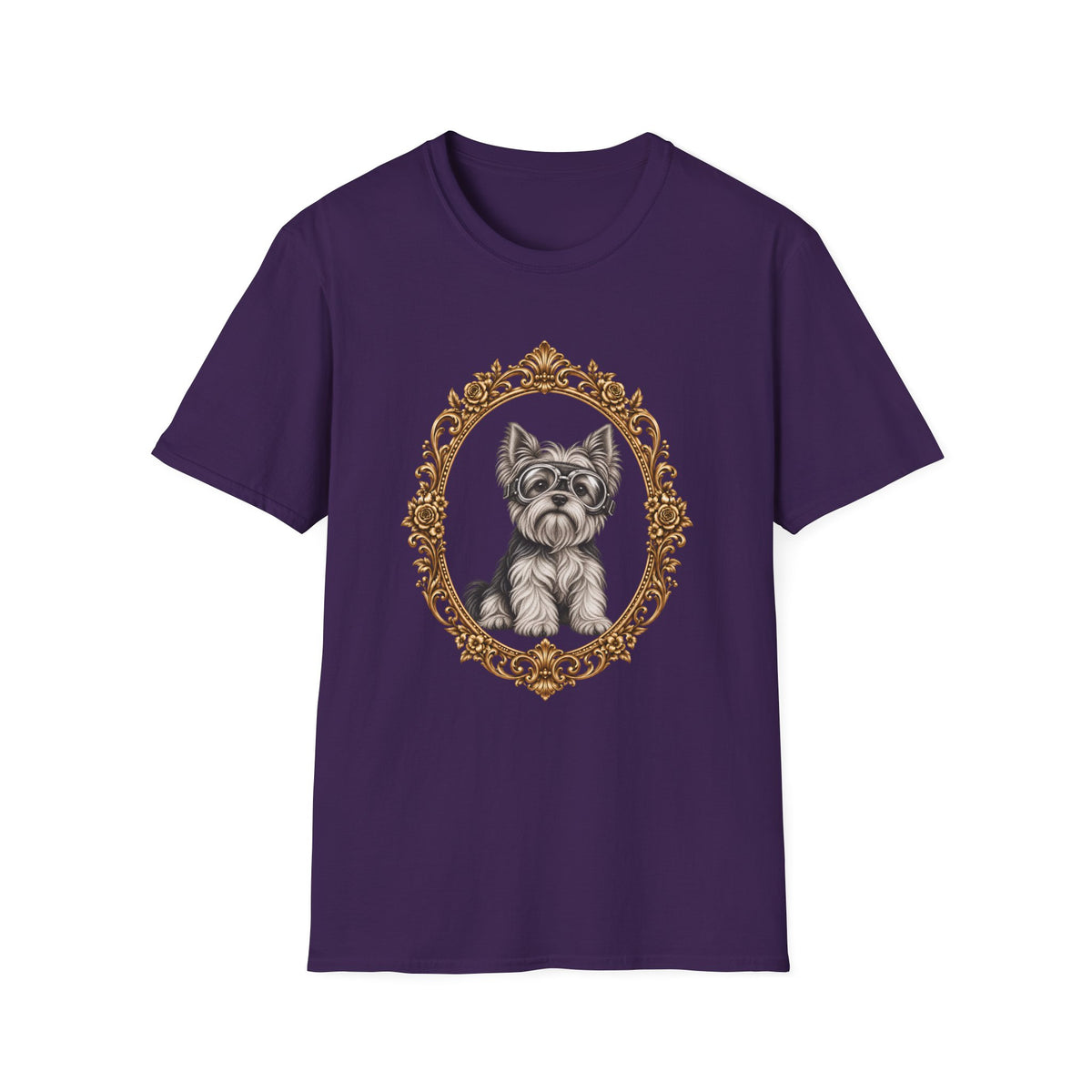The Flying Yorkie – Yorkshire Terrier - Supersoft Unisex T-shirt