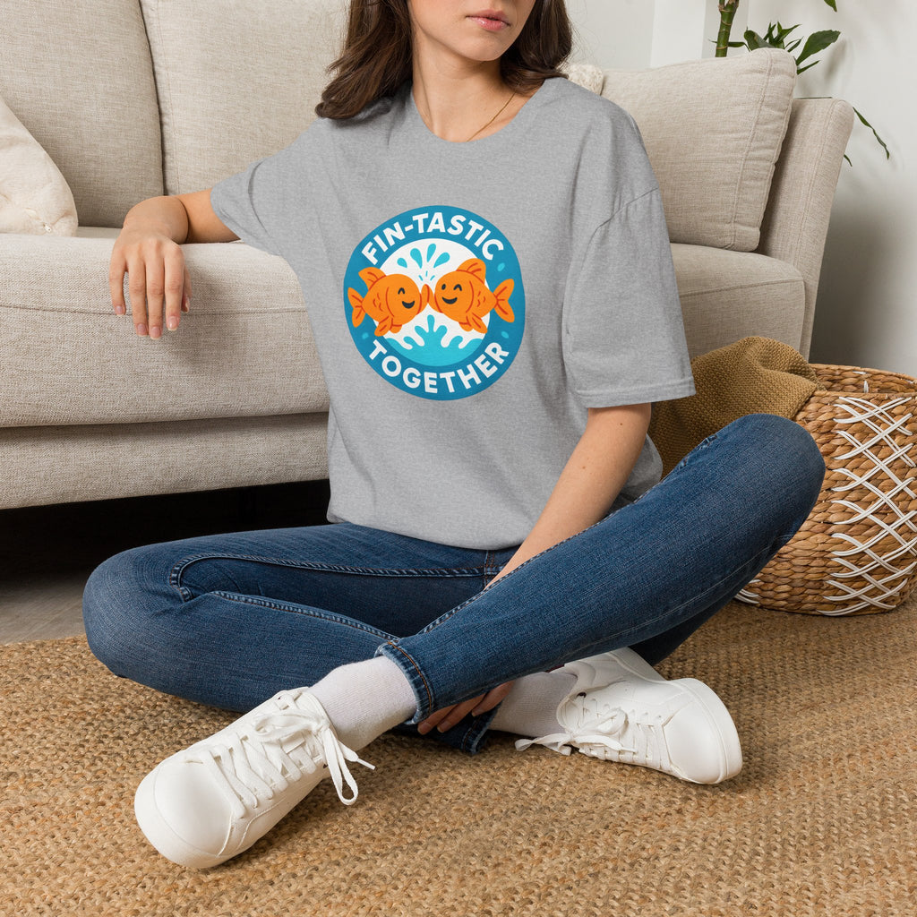Fin-tastic Together Fish –  Supersoft Unisex T-Shirt