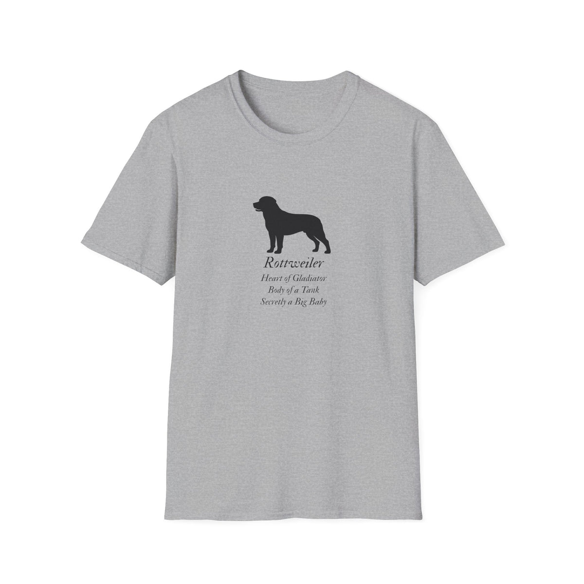 Heart of a Lion - Rottweiler – Supersoft Unisex T-Shirt