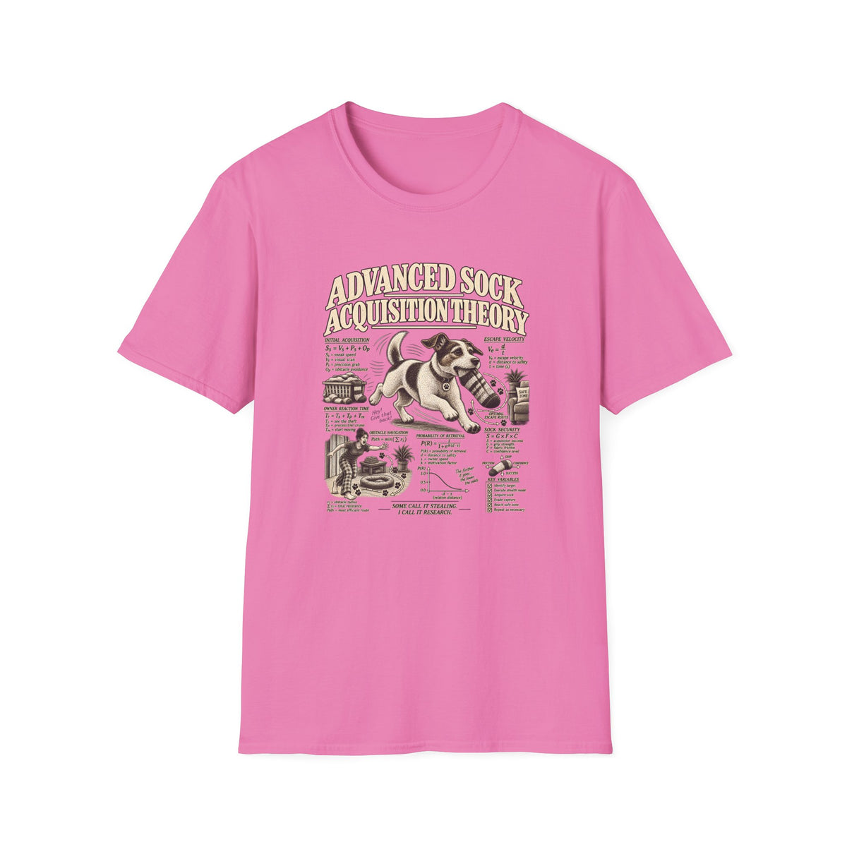 Advanced Sock Acquisition Theory –  Supersoft Unisex T-Shirt
