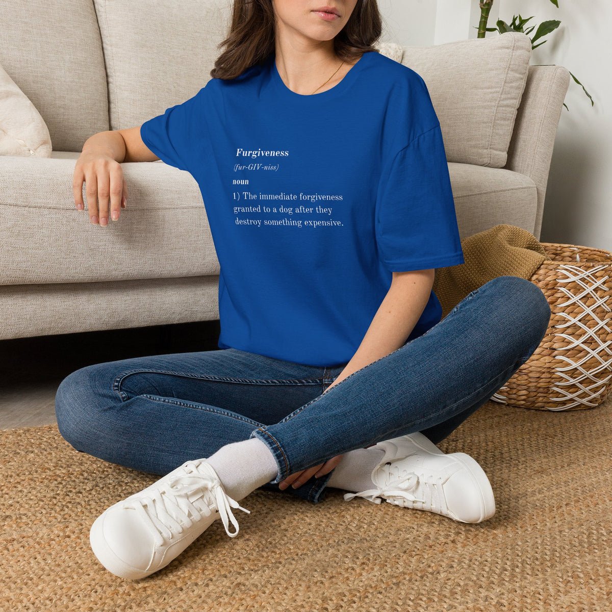 Dictionary of Dog - Furgiveness -  Supersoft Unisex T-Shirt