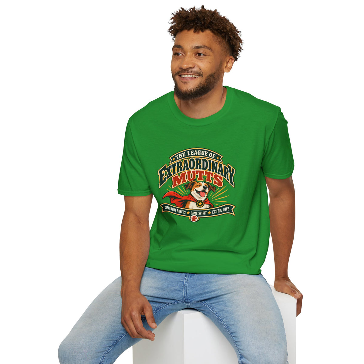 The League of Extraordinary Mutts - Supersoft Unisex T-shirt