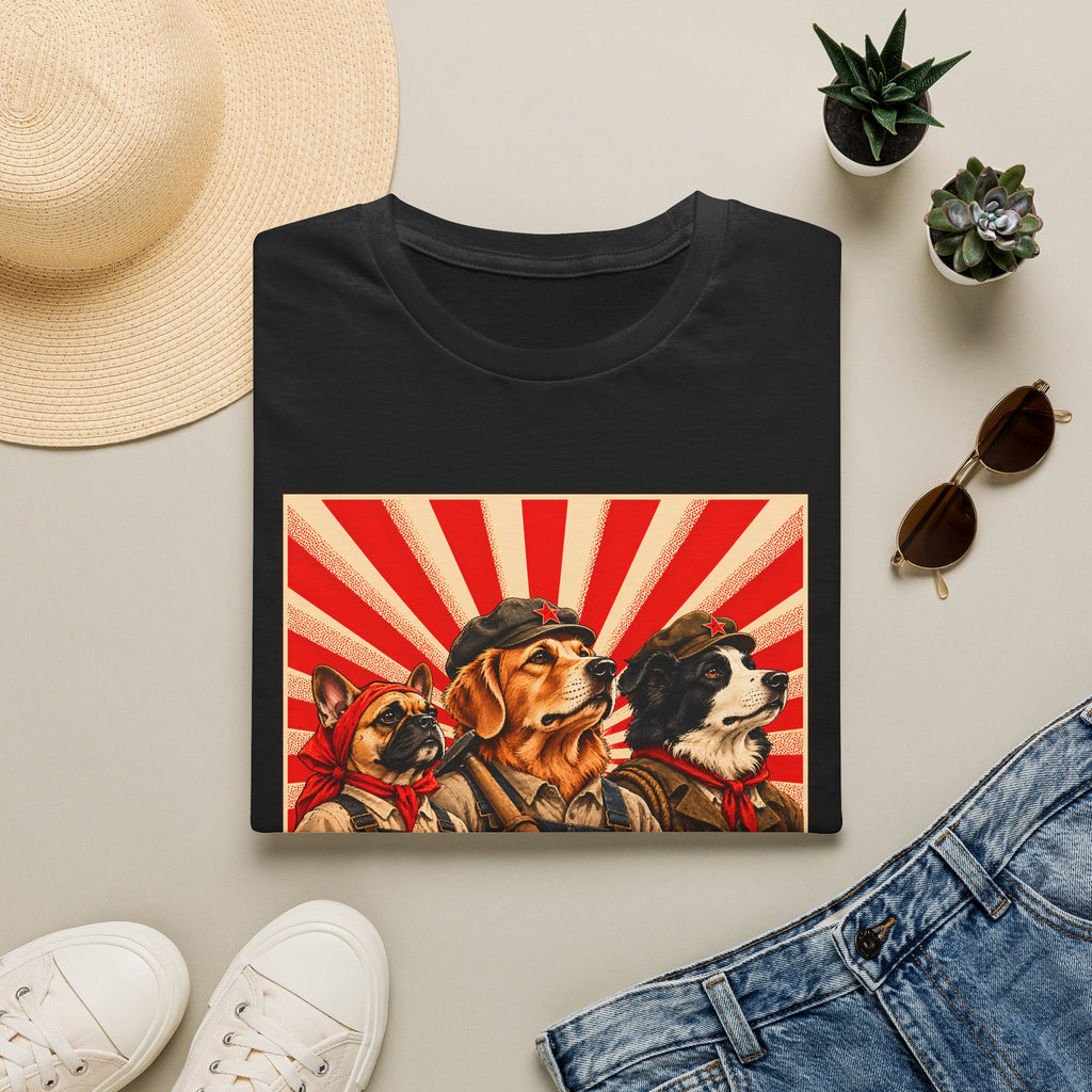 Seize the Means of Pawduction! – The Canine Workers' Revolution - Supersoft Unisex T-shirt