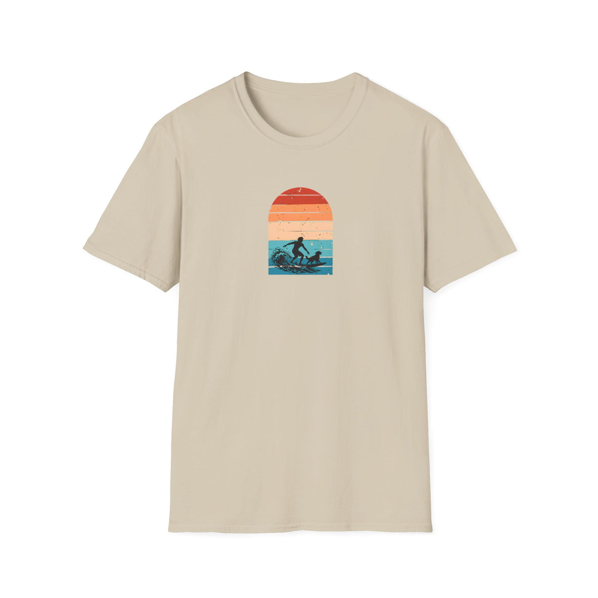 Surf’s Up...Dog On Board –  Supersoft Unisex T-Shirt