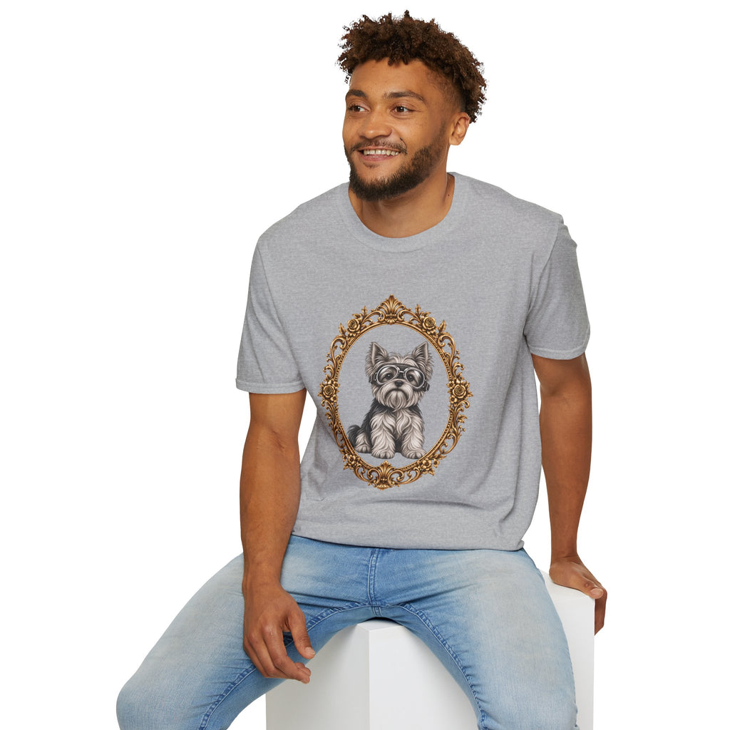 The Flying Yorkie – Yorkshire Terrier - Supersoft Unisex T-shirt