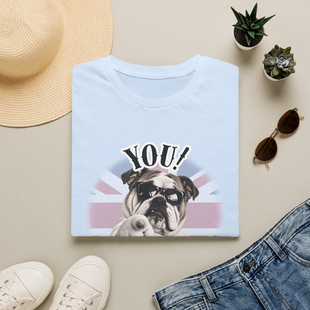 YOU!...Be More Dog! – British Bulldog - Supersoft Unisex T-shirt