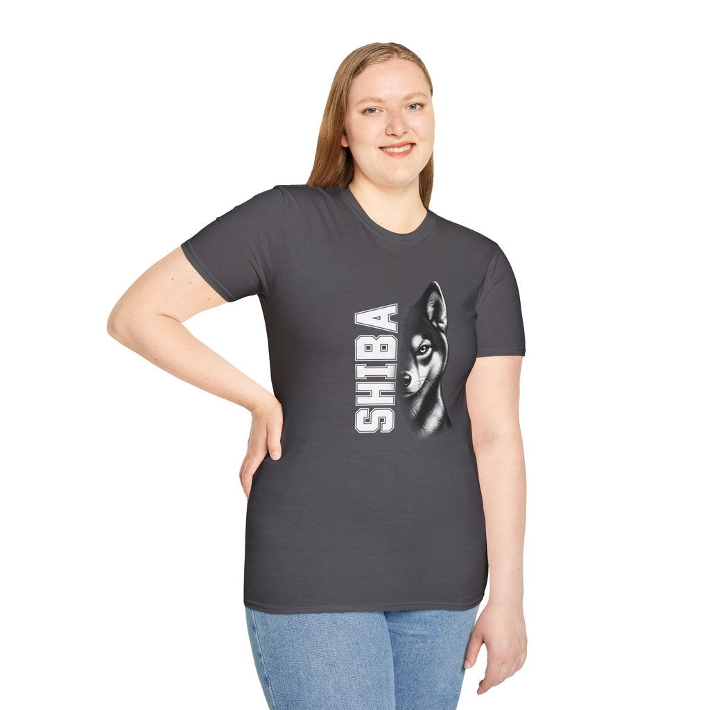 Shiba Inu On Duty - Supersoft Unisex T-shirt