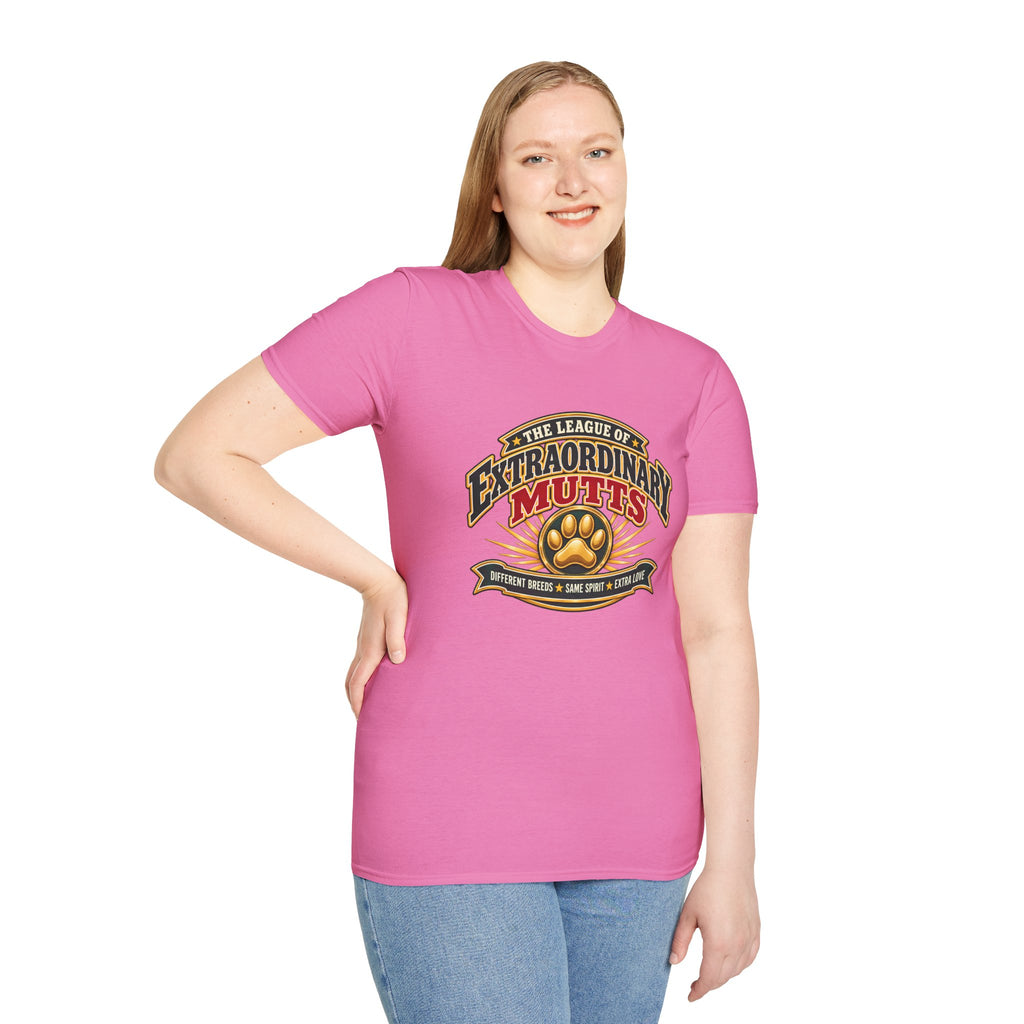 The League of Extraordinary Mutts - Supersoft Unisex T-shirt
