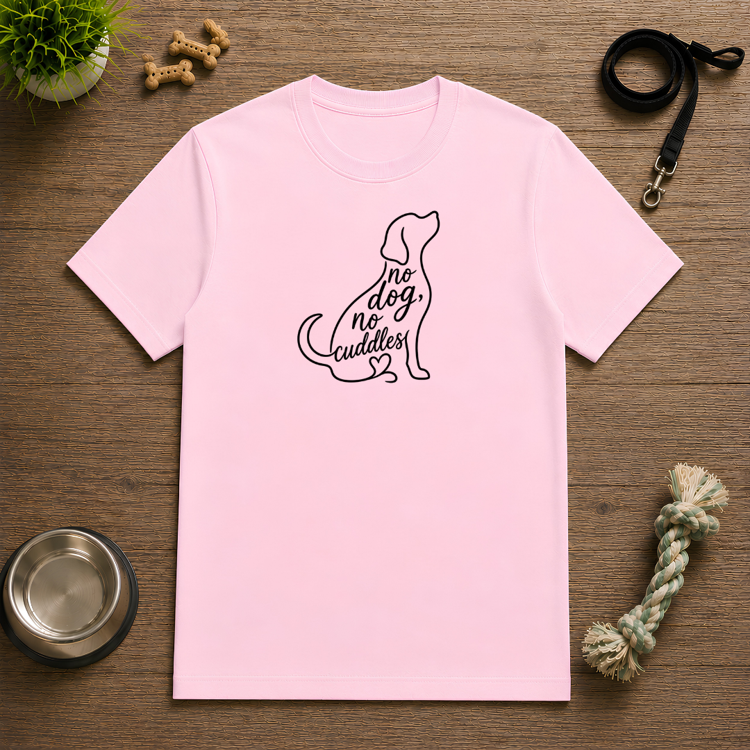 No Dog, No Cuddles - Unisex T-Shirt