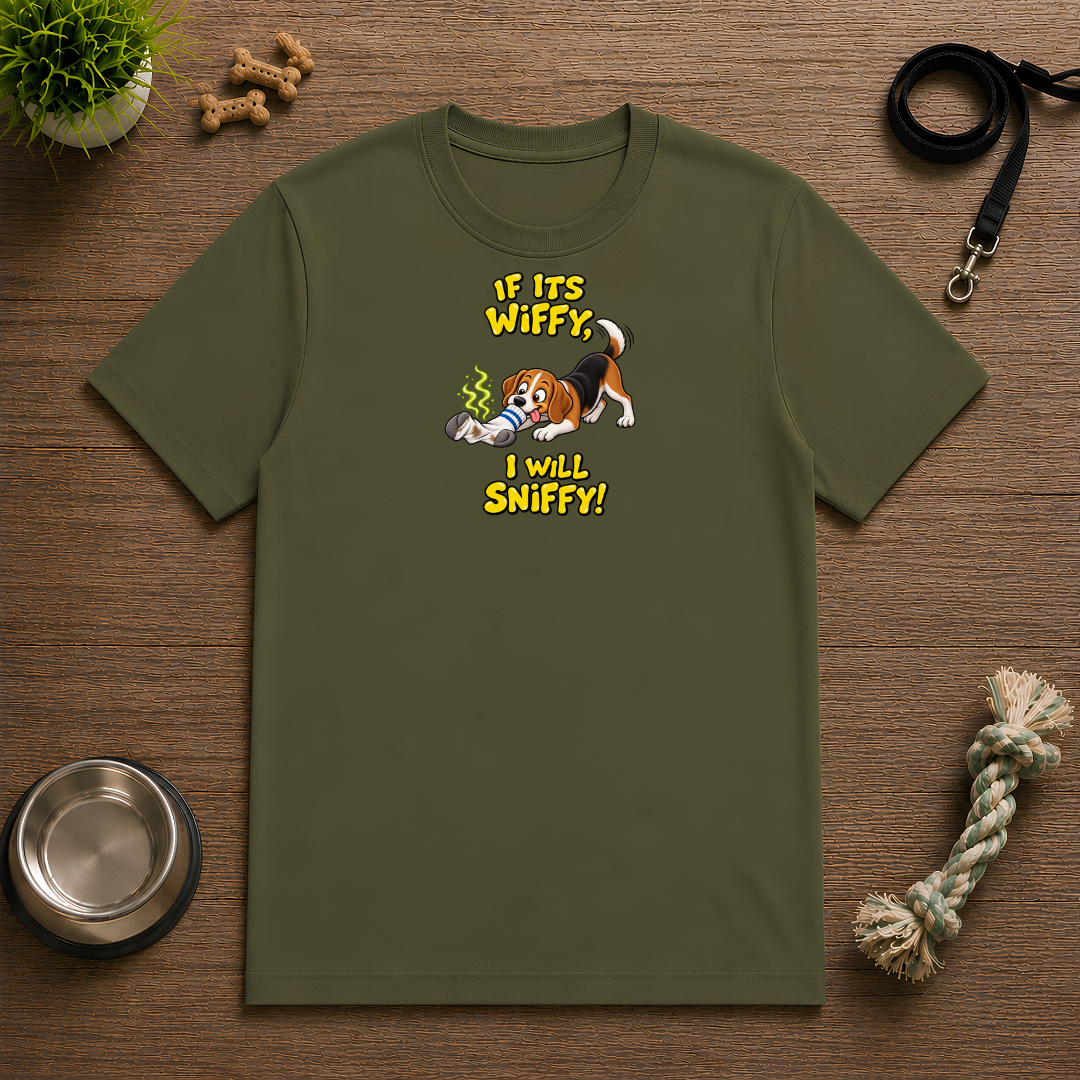 If It’s Wiffy, I Will Sniffy! – Funny Beagle T-Shirt