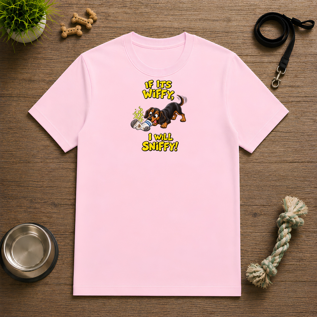 If It’s Wiffy, I Will Sniffy! – Funny Dachshund T-Shirt
