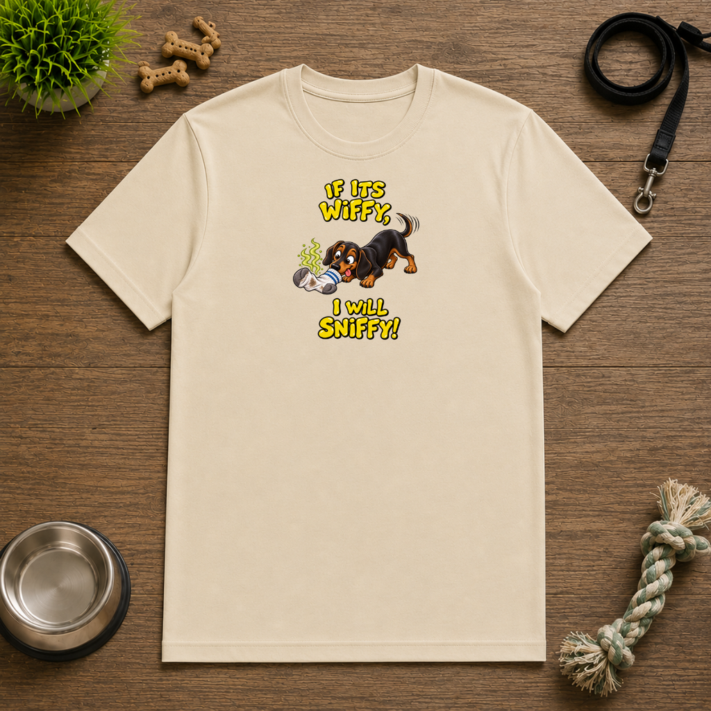If It’s Wiffy, I Will Sniffy! – Funny Dachshund T-Shirt
