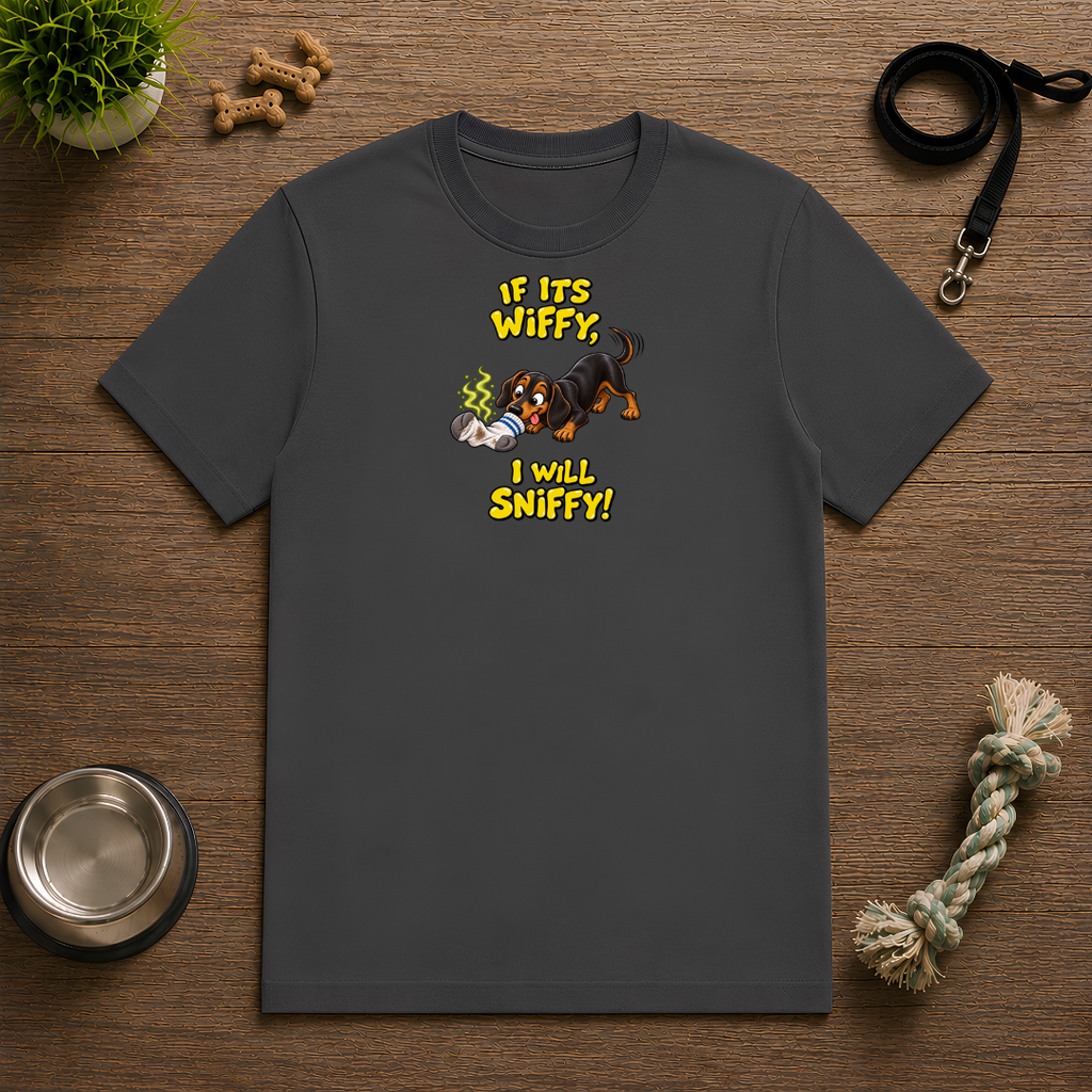 If It’s Wiffy, I Will Sniffy! – Funny Dachshund T-Shirt