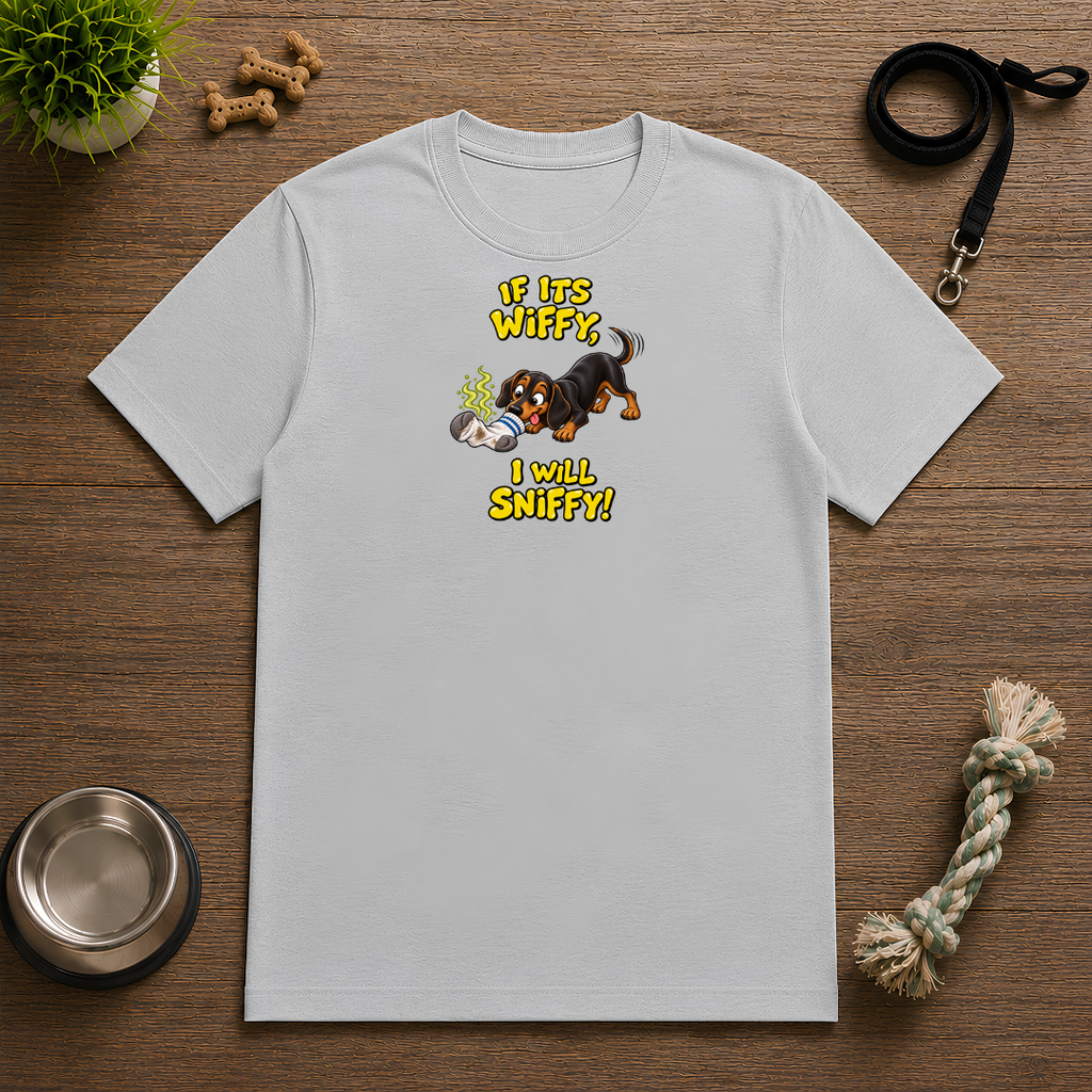 If It’s Wiffy, I Will Sniffy! – Funny Dachshund T-Shirt