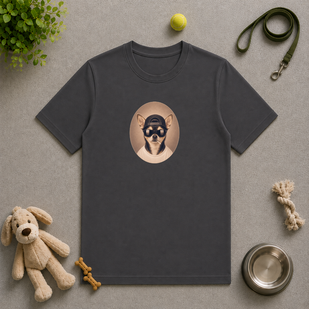 Rescue Rebel Chihuahua – Small Dog, Big Attitude - Unisex T-Shirt