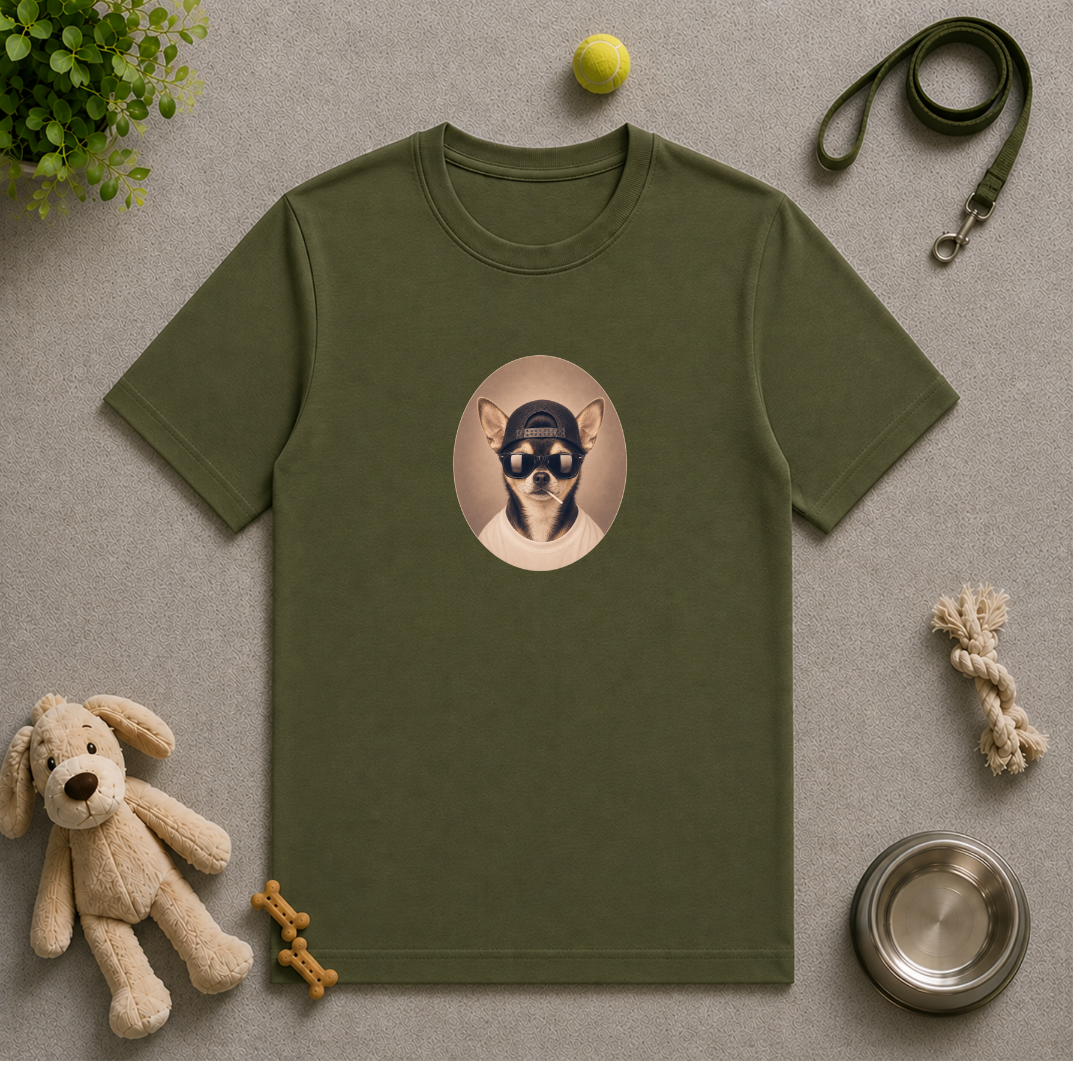 Rescue Rebel Chihuahua – Small Dog, Big Attitude - Unisex T-Shirt