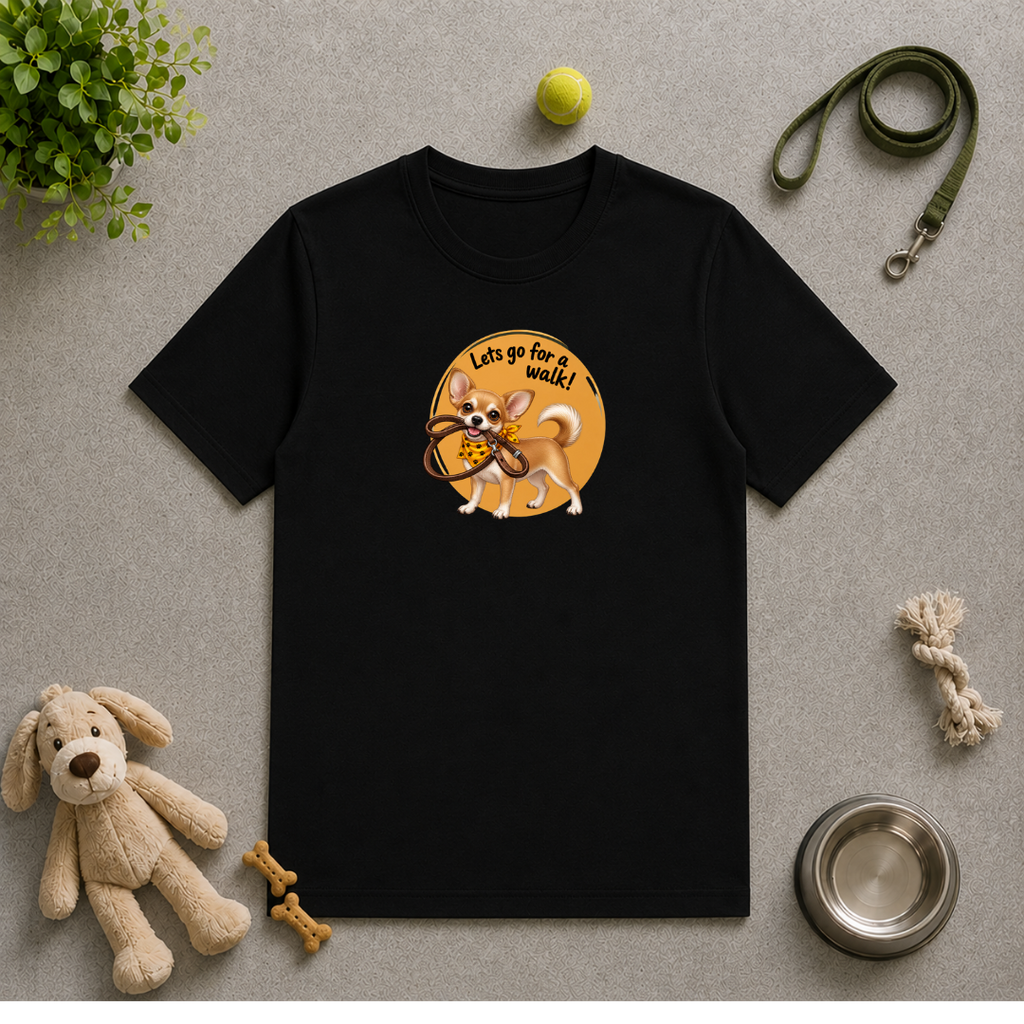 Let’s Go for a Walk! – Chihuahua Adventure - Unisex T-Shirt