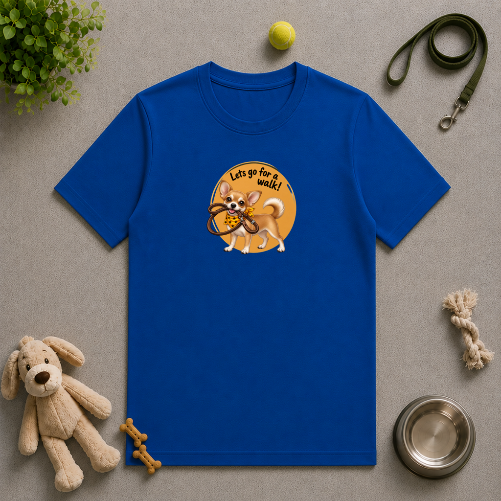 Let’s Go for a Walk! – Chihuahua Adventure - Unisex T-Shirt