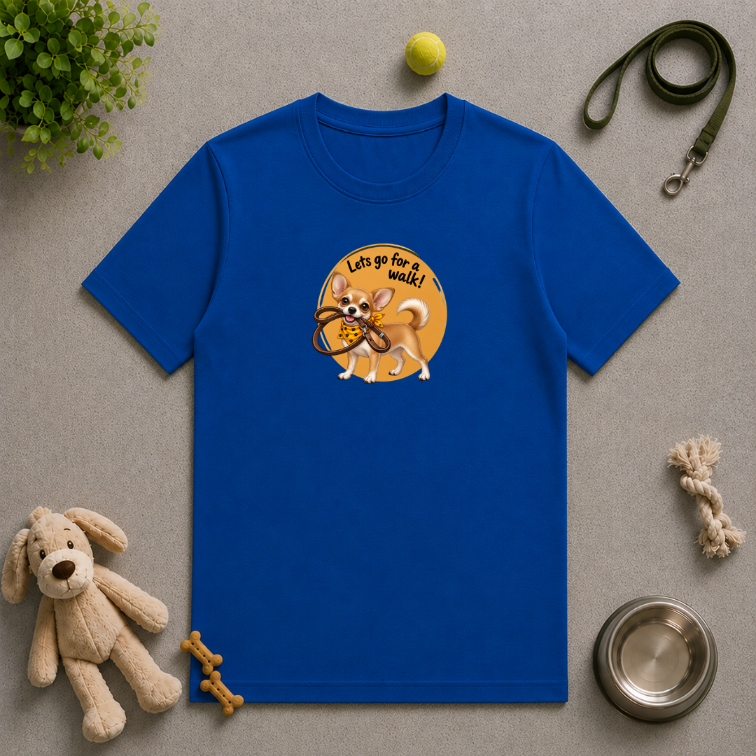 Let’s Go for a Walk! – Chihuahua Adventure - Unisex T-Shirt