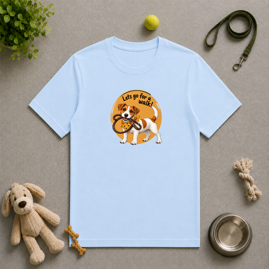 Let’s Go for a Walk! – Jack Russell Adventure -  Unisex - T-Shirt