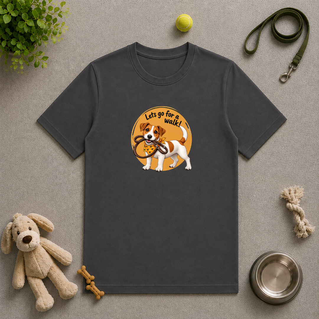Let’s Go for a Walk! – Jack Russell Adventure -  Unisex - T-Shirt