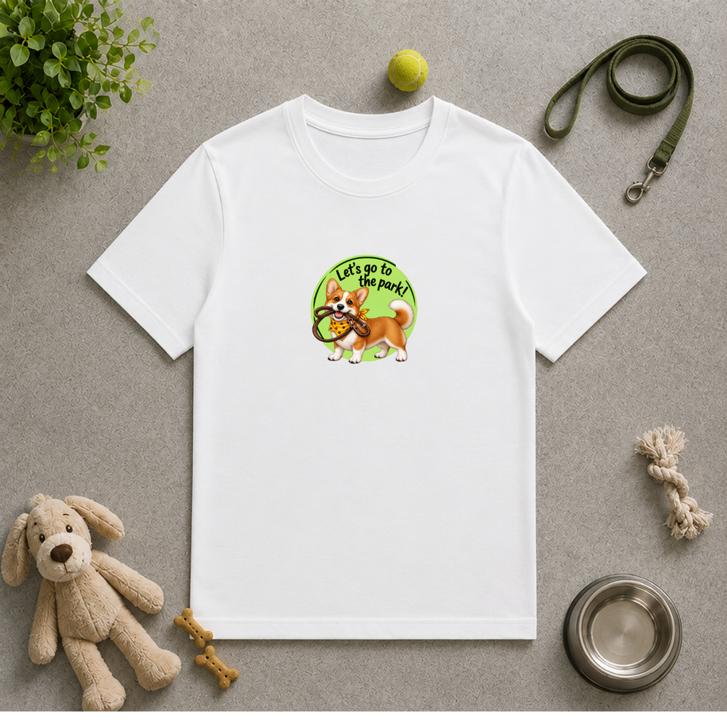 Let’s Go to the Park! – Corgi Adventure - Unisex T-Shirt