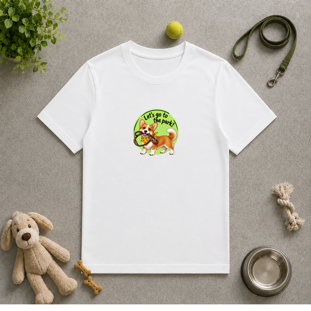 Let’s Go to the Park! – Corgi Adventure - Unisex T-Shirt