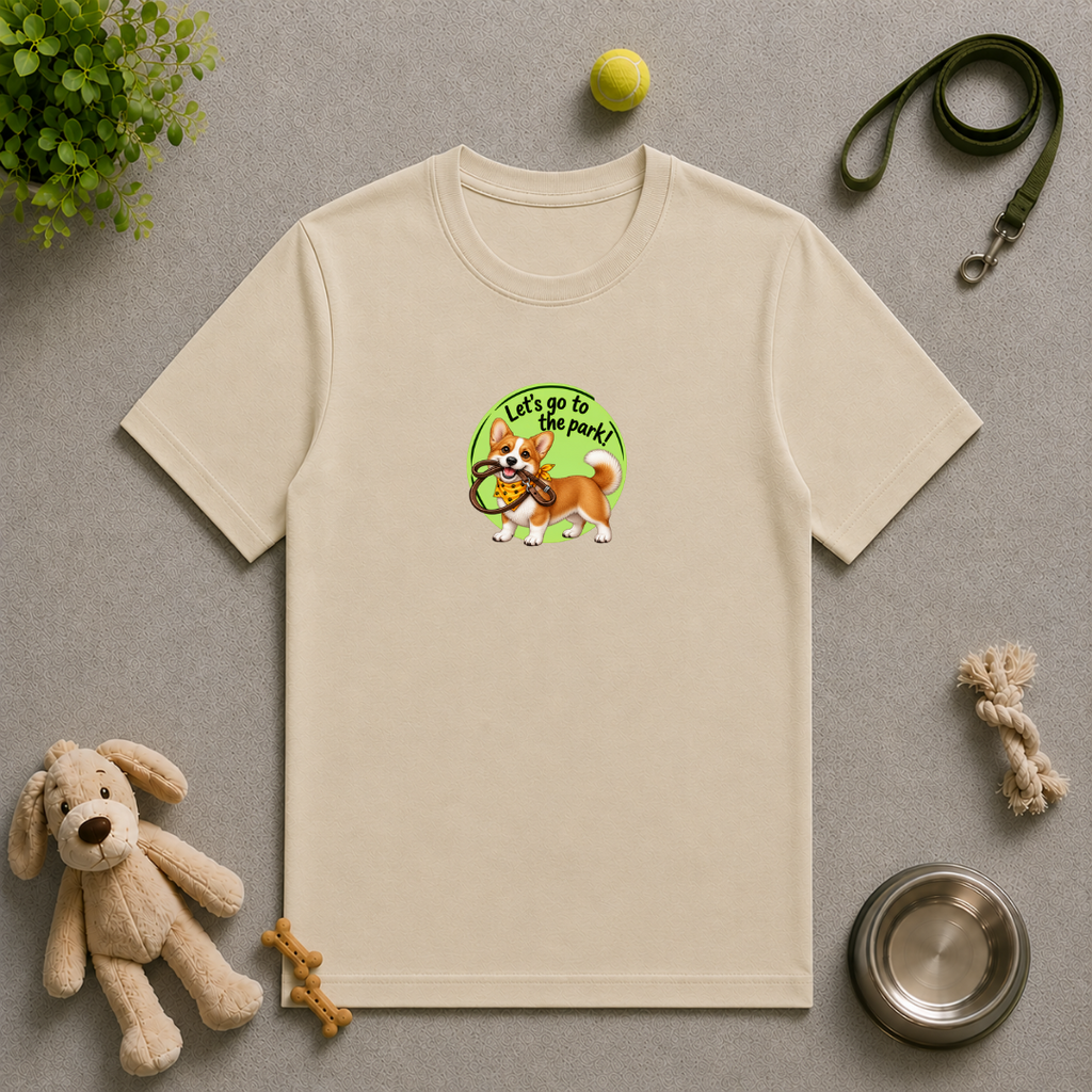 Let’s Go to the Park! – Corgi Adventure - Unisex T-Shirt