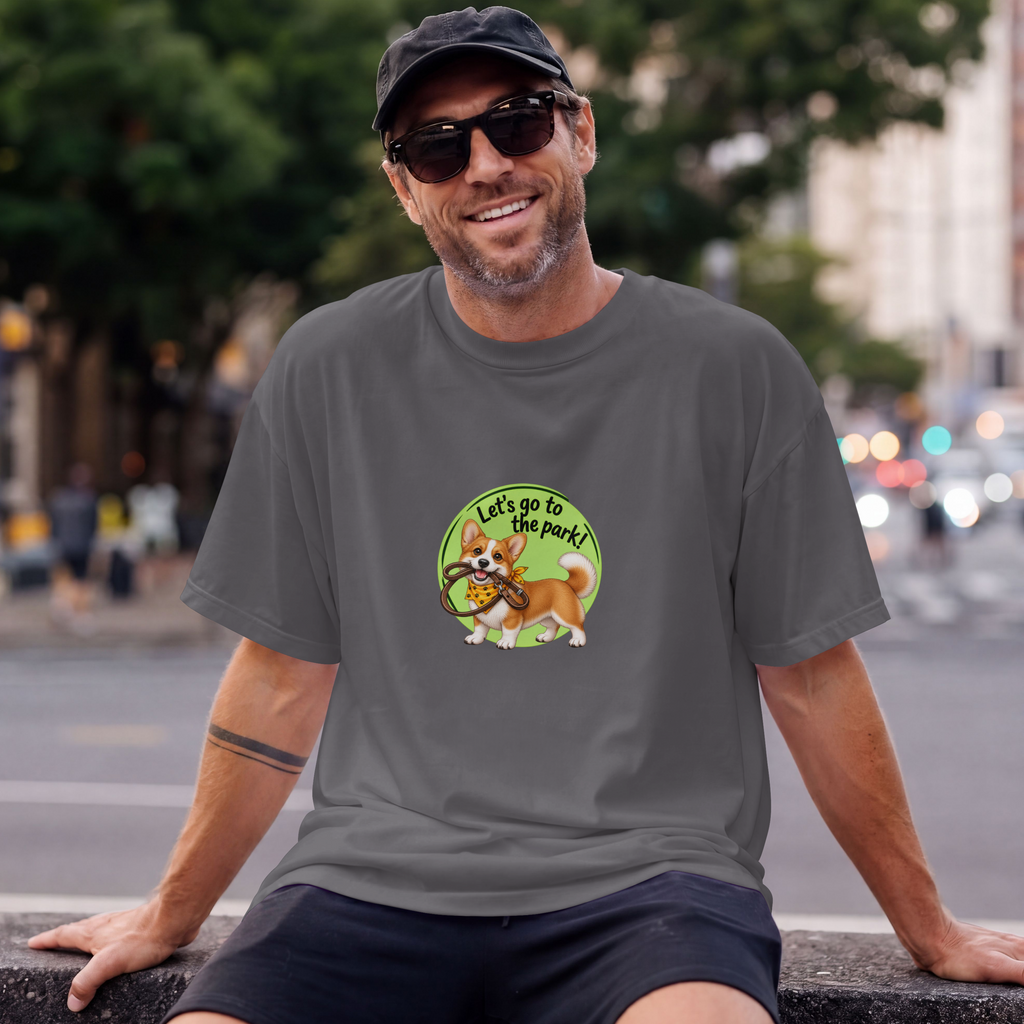 Let’s Go to the Park! – Corgi Adventure - Unisex T-Shirt